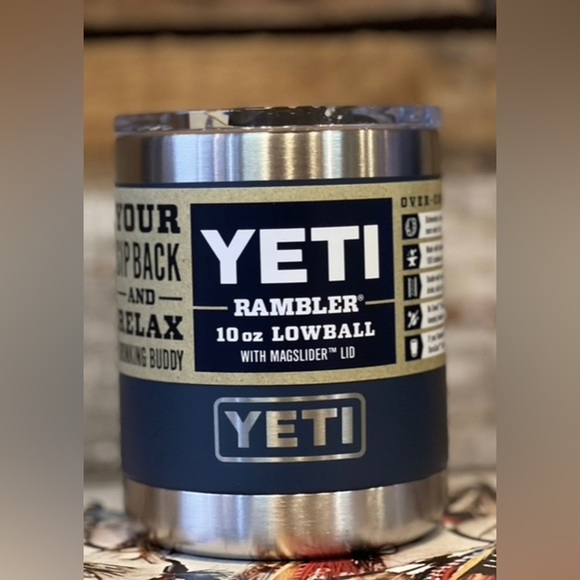 Yeti Other - YETI brand new RAMBLER 10oz lowball mug with mag slider lid